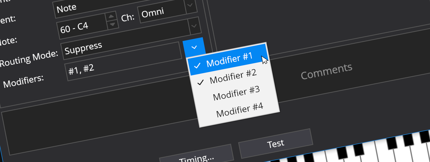 Binding Modifiers