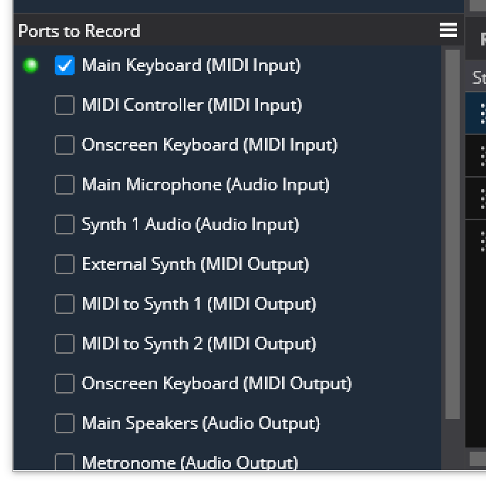 Real-time MIDI Input  Note Input 